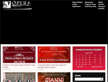 Tablet Screenshot of opera-brasov.ro